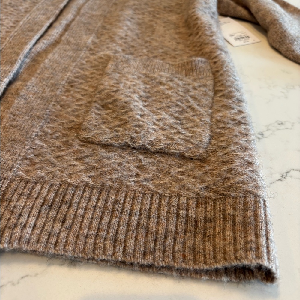 Croft & Barrow Women's Brown Cardigan Sweater - Picture 6 of 8